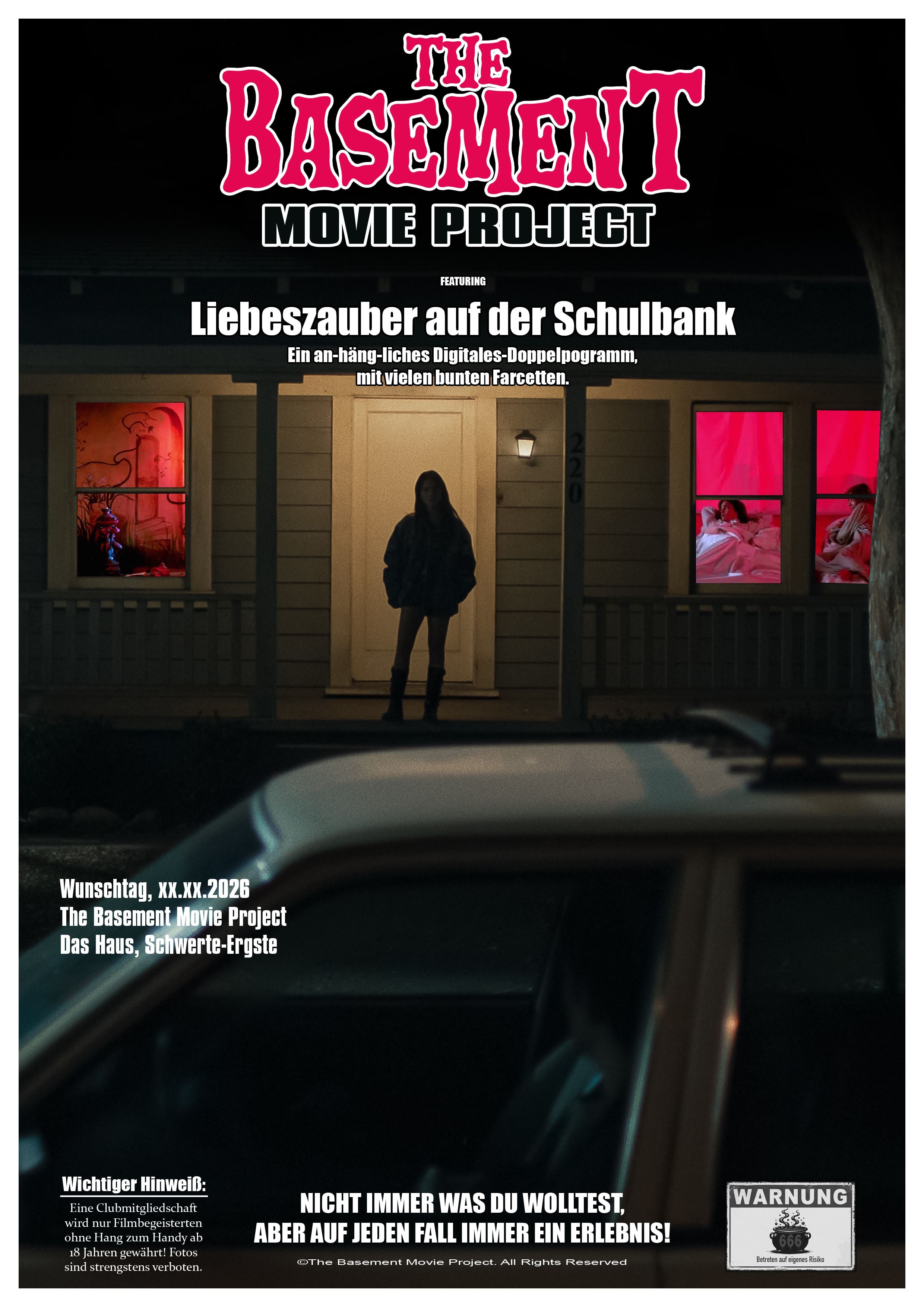 Plakat: Liebeszauber auf der Schulbank